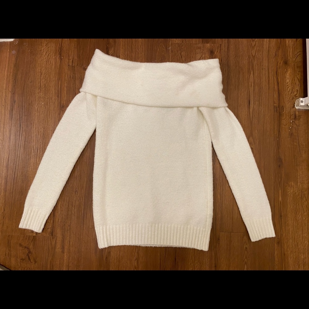 Forever 21 Beige Off The Shoulder Blouse